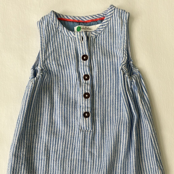 Baby Boden Linen Jumpsuit/Coveralls - Picture 3 of 8